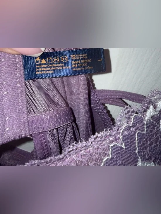 Purple Lace Babydoll Chemise - Fashion Nova NWT- Large - Picture 3 of 6